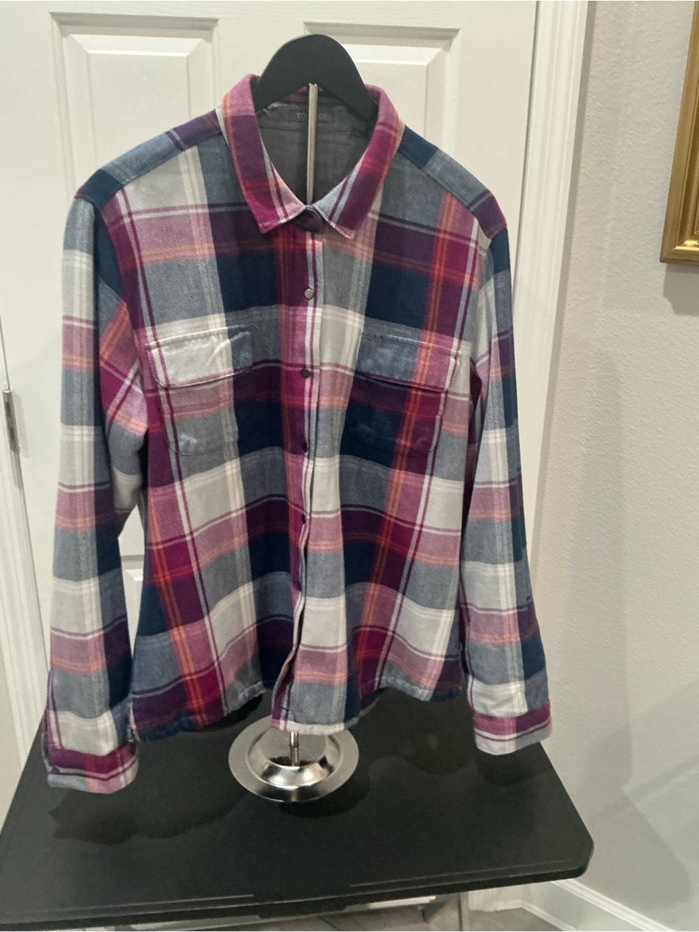 Toad & Co plaid flannel shirt/jacket size XL women’s